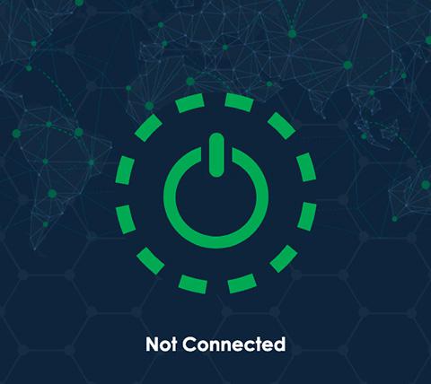 DaishuVPN connect step 1, tap on button to connect to VPN